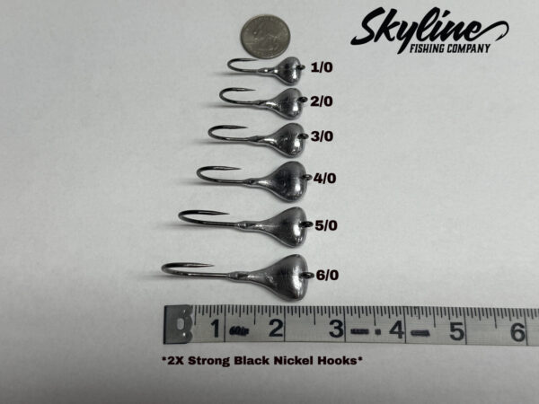 Skyline Sparkie Barb Jig Head Hook Sizes